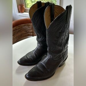 Black Cowboy Boots